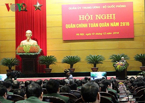 Tổng Bí thư Nguyễn Phú Trọng: Xây dựng thế trận lòng dân và lực lượng Quân đội vững mạnh toàn diện - ảnh 1